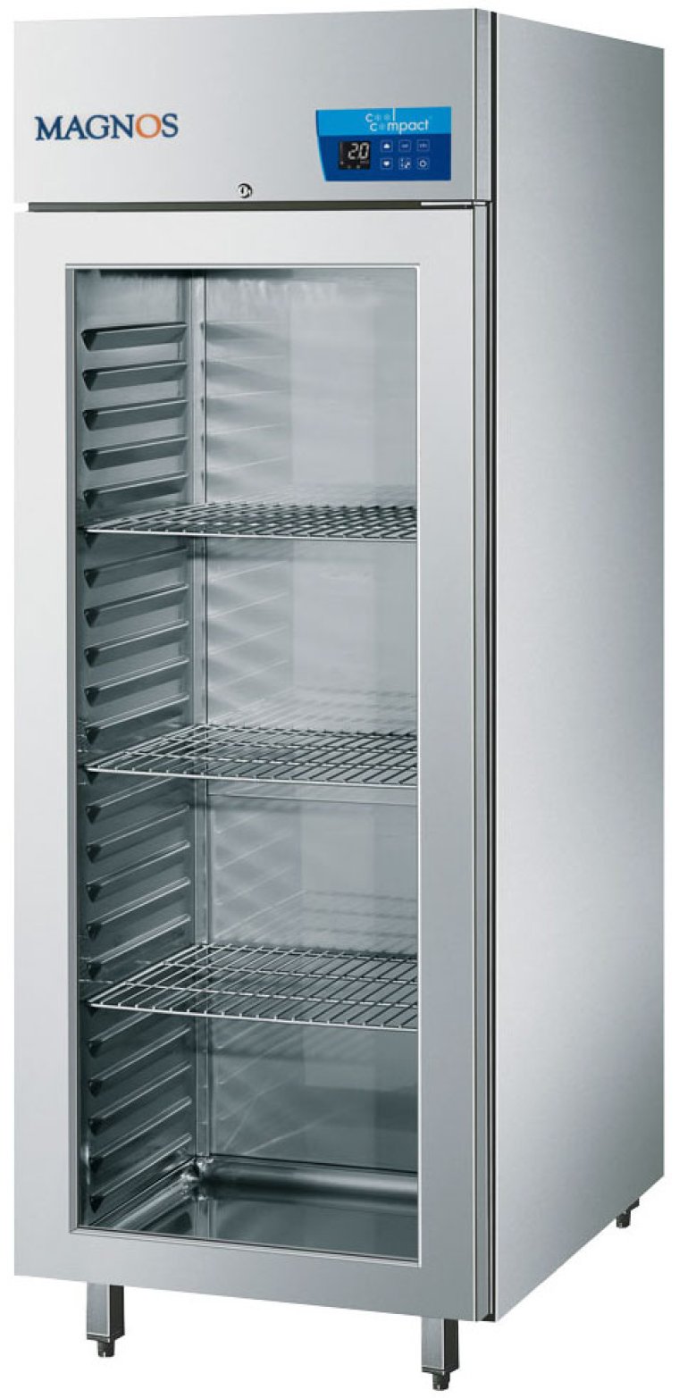 Kühlschrank MAGNOS mit Glastür 570 - GN 2/1