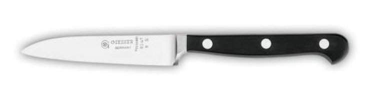 Gemüsemesser Klinge 8cm schwarzer Griff
