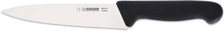 Kochmesser 20 cm schwarz