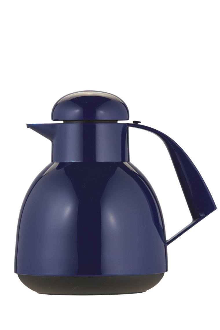 Isolierkanne 1,0 l dunkelblau Day Kunststoff