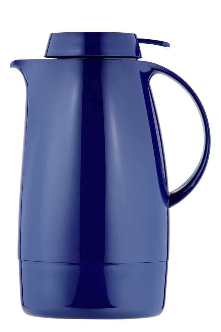 Isolierkanne 1,3 l dunkelblau Servitherm Kunststoff