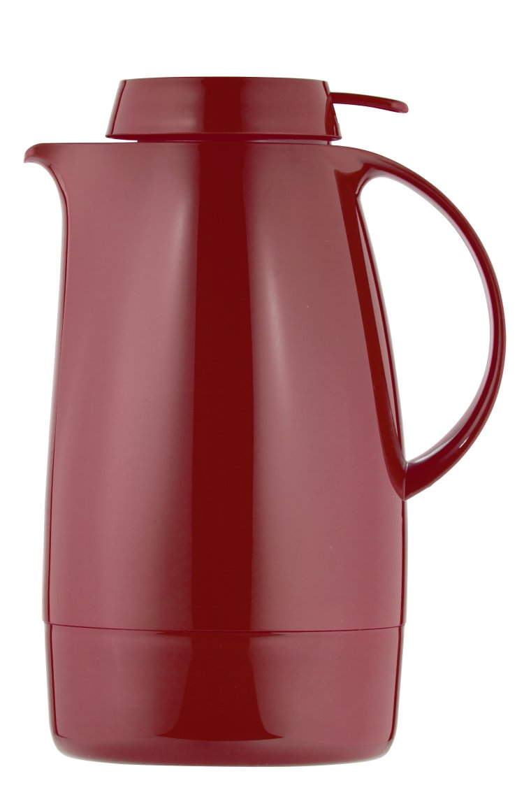 Isolierkanne 1,3 l rot Servitherm Kunststoff