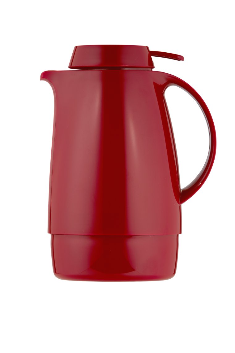 Isolierkanne 0,6 l rot Servitherm Kunststoff