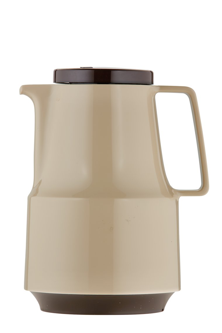 Isolierkanne 1,0 l beige-braun Buffet Kunststoff