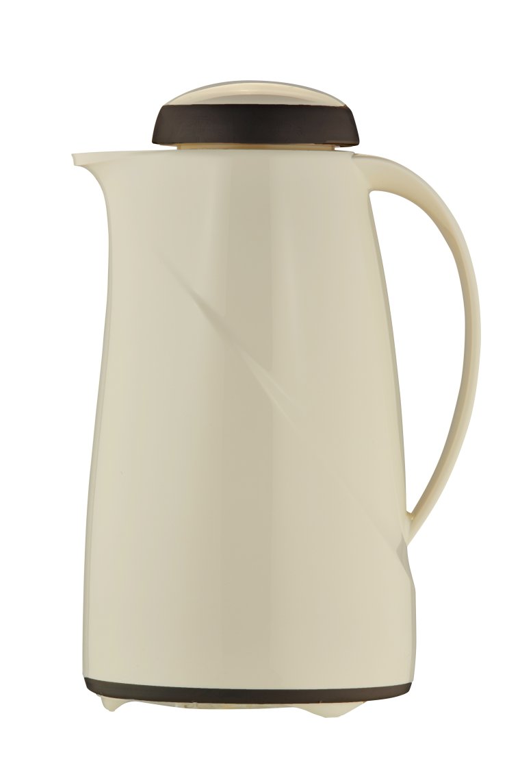 Isolierkanne 1,0 l vanille Wave Kunststoff