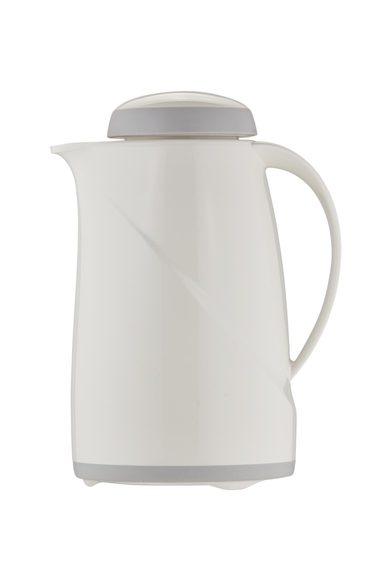 Isolierkanne 0,6 l Wave S+ Mini weiß Kunststoff