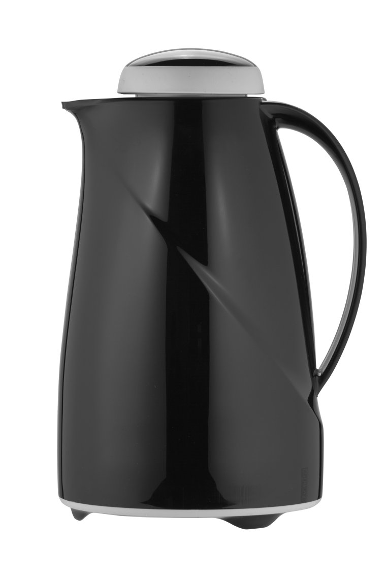 Isolierkanne 1,5 l schwarz Wave Maxi Kunststoff