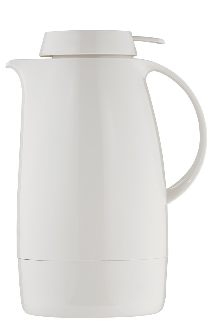 Isolierkanne 1,3 l weiß Servitherm Kunststoff