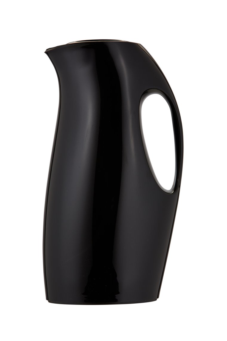 Isolierkanne 0,9 l Ciento schwarz Kunststoff