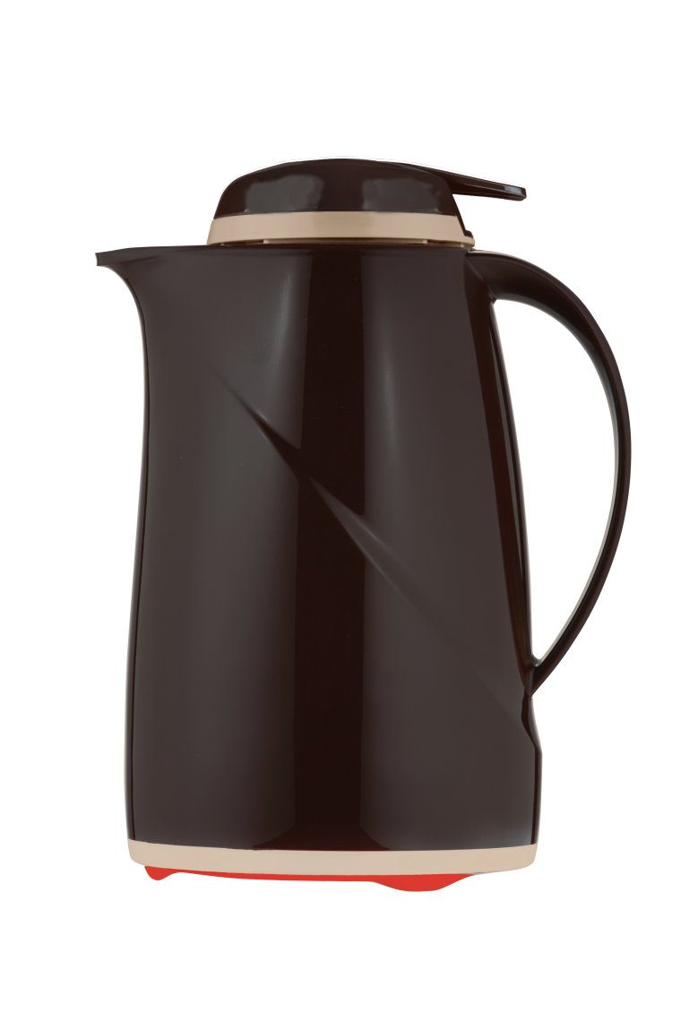 Isolierkanne Wave Push 0,6 l cappuccino Kunststoff