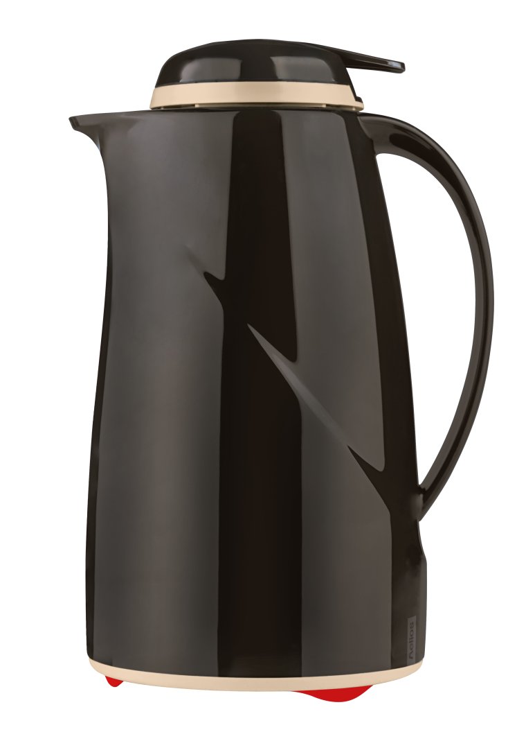 Isolierkanne Wave Push 1,0 l cappuccino Kunststoff