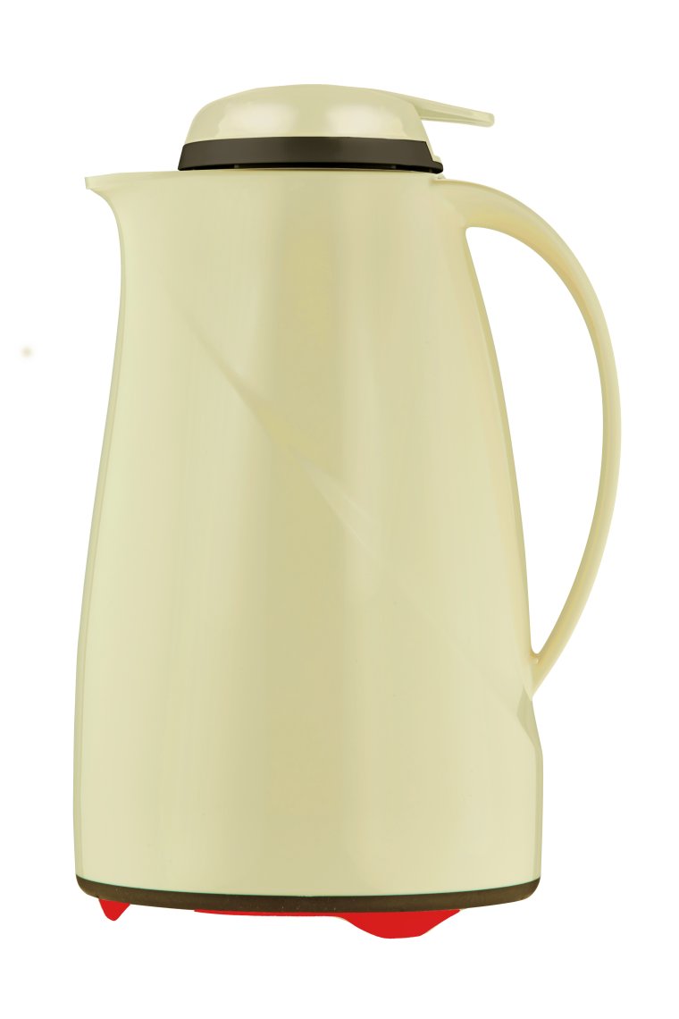 Isolierkanne Wave Push 1,5 l vanille Kunststoff