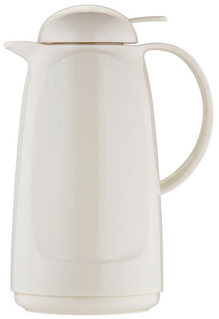 Isolierkanne Relax Push 1,0 l weiß Kunststoff