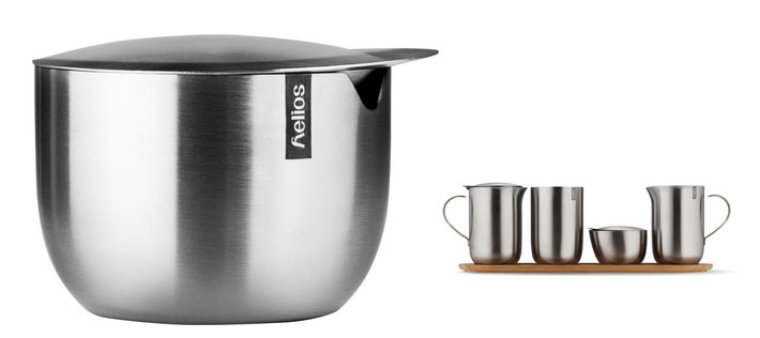 Zuckerdose mit Deckel Serve* Sugar Edelstahl