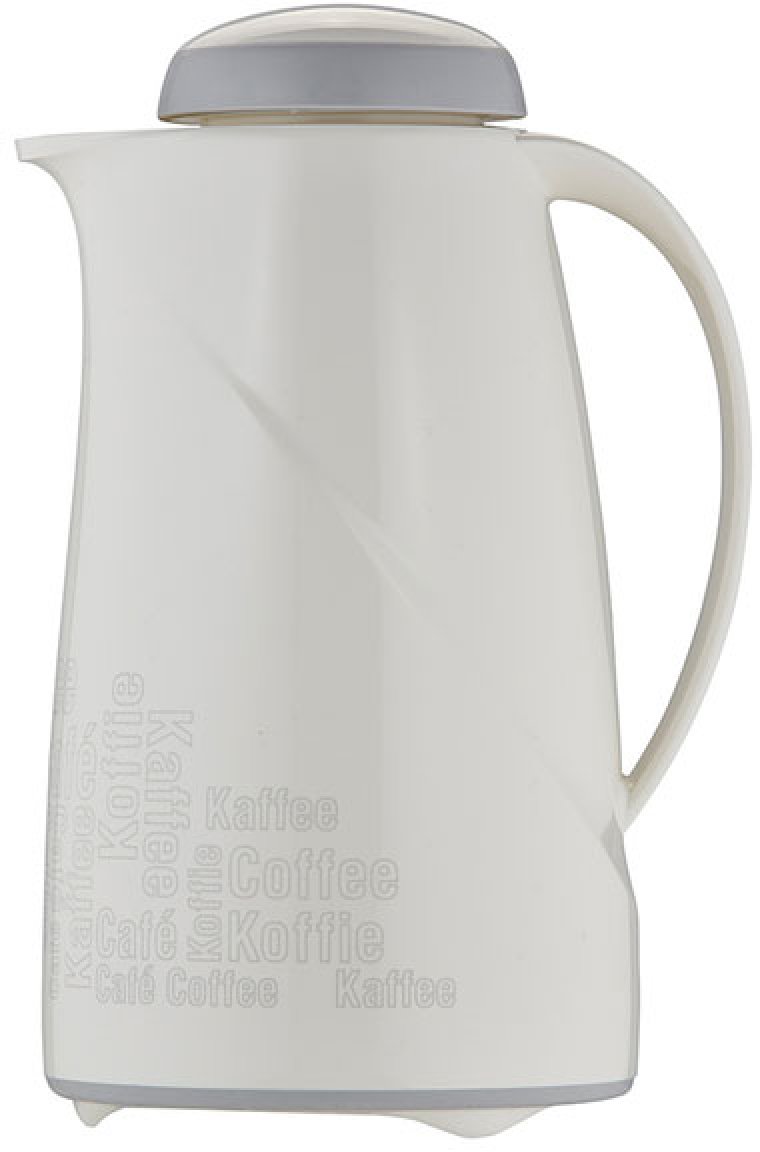 Isolierkanne Wave 1,0 l Coffee Break weiß Kunststoff