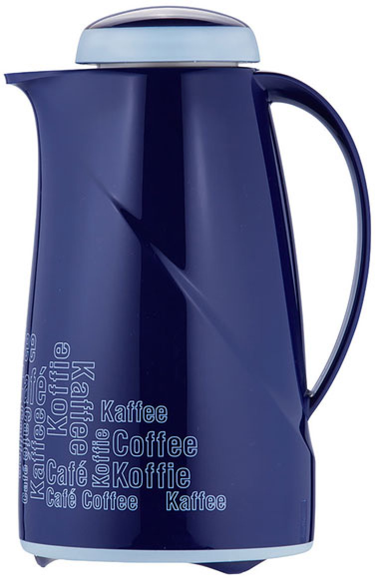 Isolierkanne Wave 1,0 l Coffee Break blau Kunststoff