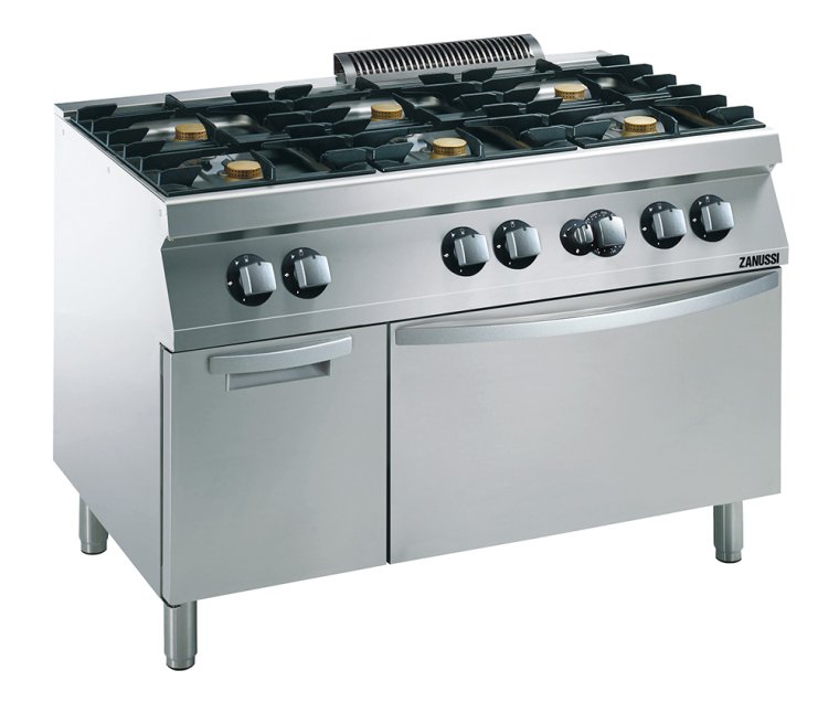 Gasherd GH7 / 6FLGBS Serie EVO 700 1200 x mm