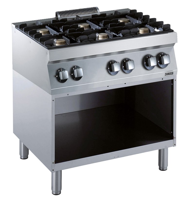 Gasherd GH7 / 6FLUO Serie EVO 700 1200 x mm