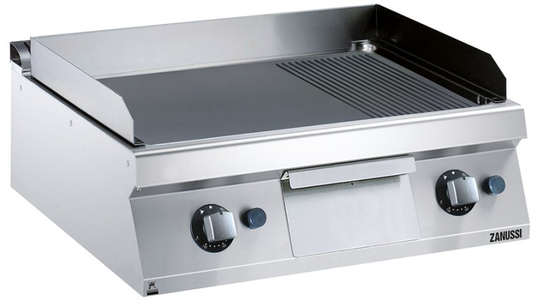 Gas-Bratplatte GBP7 / 1 3GE2HT Serie EVO 700 800 x mm
