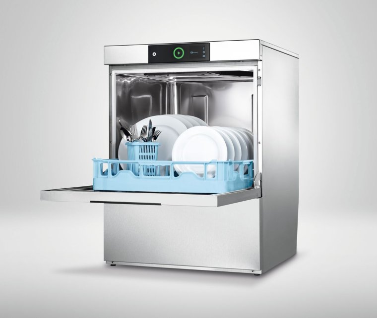 Geschirrspülmaschine PROFI FXS-10C mit integrierter Wasserenthärtung