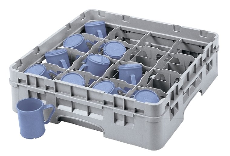 Camrack ® Tassenkorb 20 / 6,6 softgrau