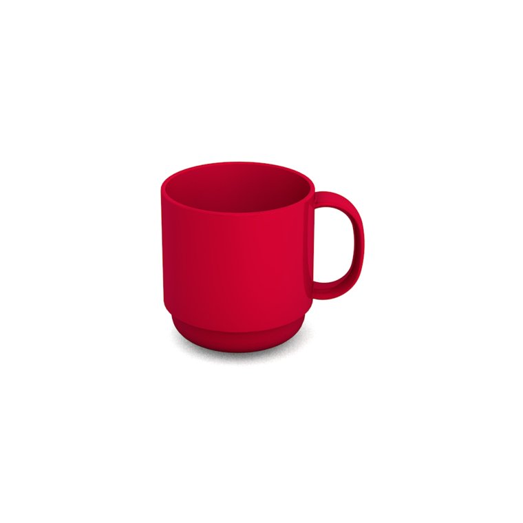 508 Becher 300 ml rot