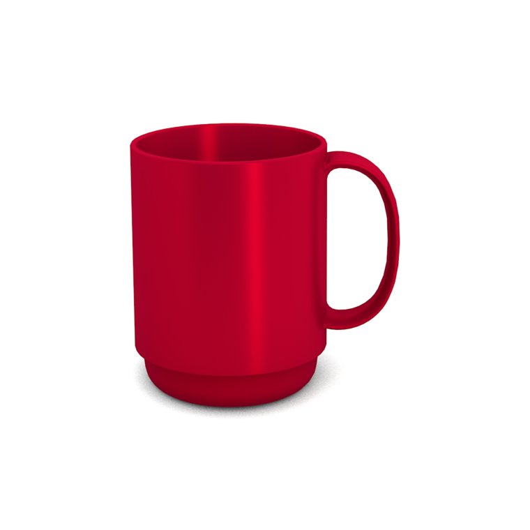 510 Becher 380 ml rot