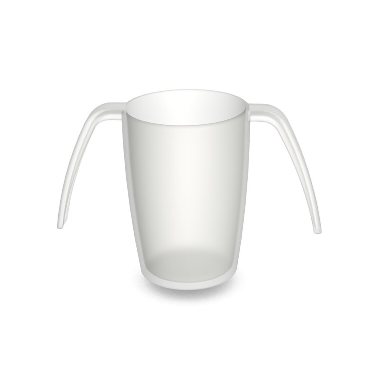 816 2-Henkelbecher 280 ml natur
