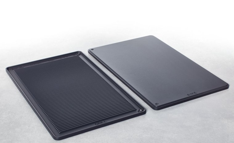 Rational Grill- und Pizzaplatte 1/1 GN (325 x 530 mm), mit Tri-Lax Beschichtung
