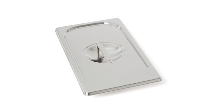 Flachdeckel 131 GN1/3 mit Griffmulde GN 1/3