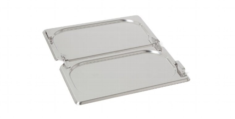 Flachdeckel 123 GN1/2 mit Scharnier GN 1/2