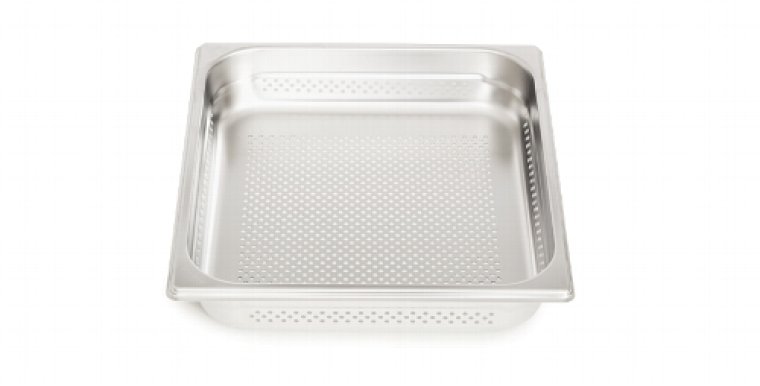 GN-Behälter gelocht 23 064 GN2/3-65(kein Einsatz) 325 x mm GN 2/3 Edelstahl