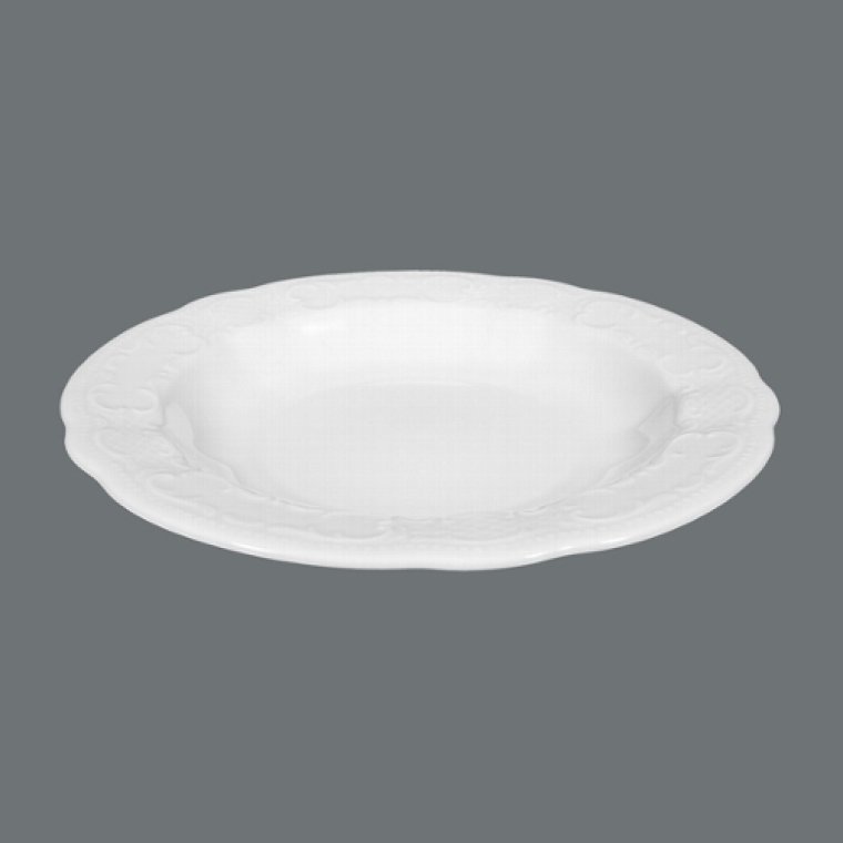 Salatteller tief 19 cm weiß Salzburg