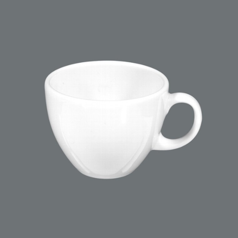 Cappuccinoobere 0,22 / 1131 weiß Ø 87 mm Meran Porzellan
