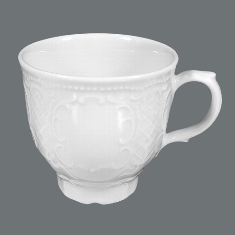 Cafeteria-Obere 0.22 weiß Ø 81 mm Salzburg Porzellan
