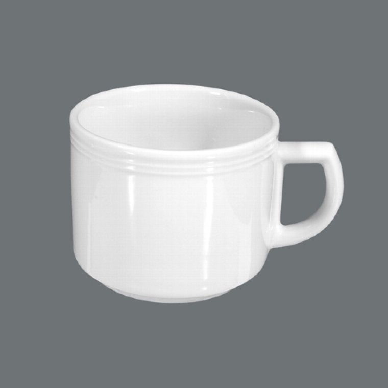 Kaffeetasse 1 0,18 weiß Ø 77 mm Vitalis Porzellan