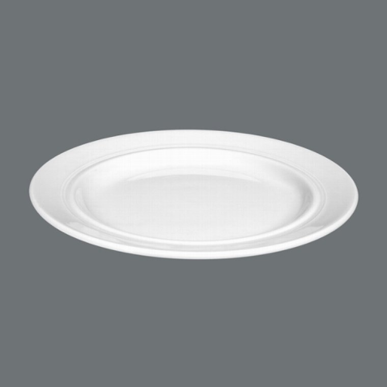Teller flach 20 cm weiß Vitalis