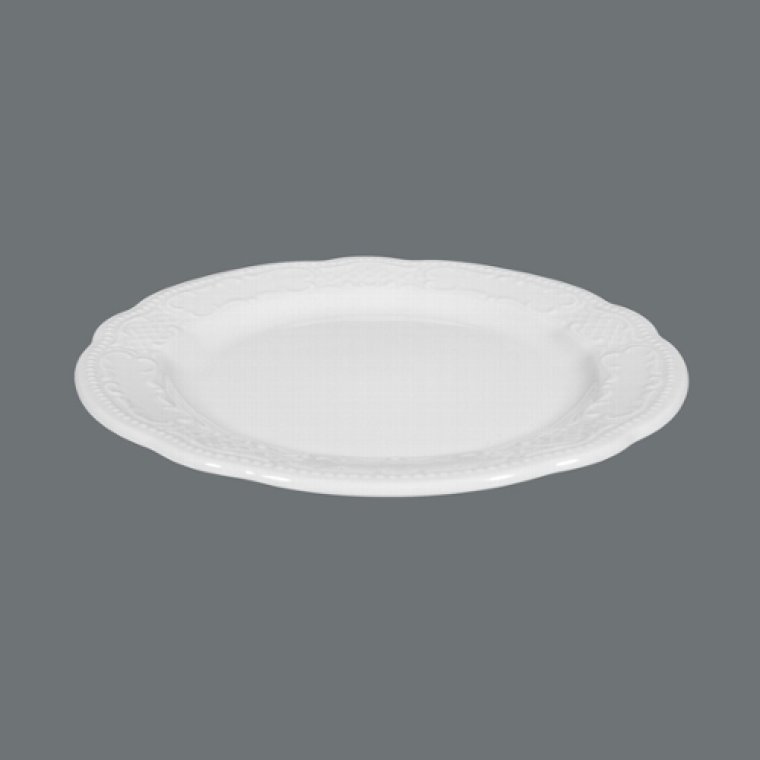 Teller flach 15 cm weiß Salzburg