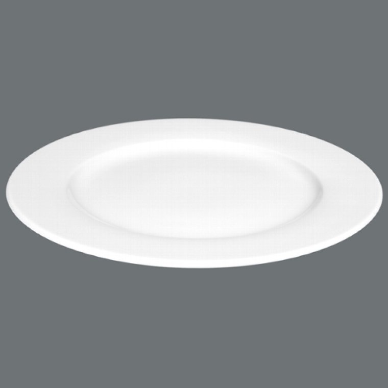 Teller flach 33 cm weiß Meran
