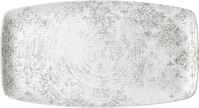 Burgerplatte 36 x 20cm Shabby Chic 2 Porzellan