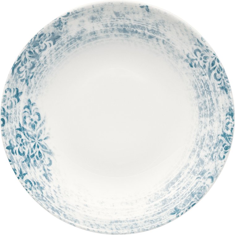 Teller tief coup 21 cm Shabby Chic 4 Porzellan