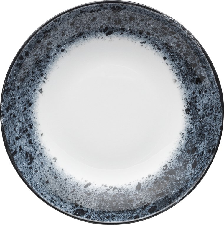 Teller tief coup 21 cm Shabby Chic 7 Porzellan