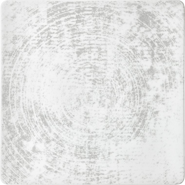 Teller flach eckig 27cm Shabby Chic 1