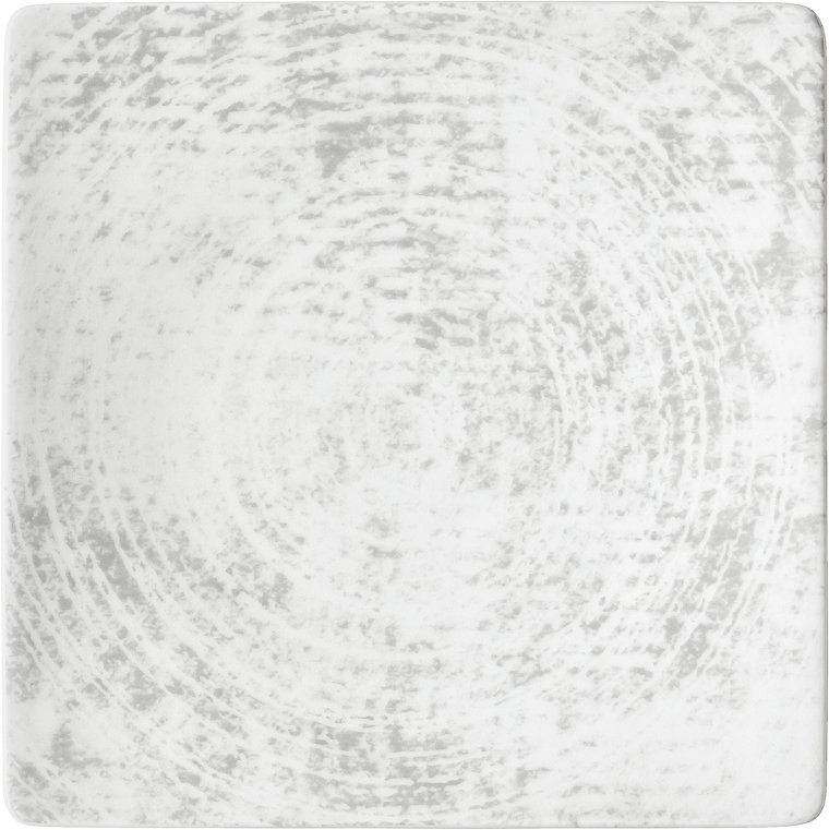 Teller halbtief eckig 12cm Shabby Chic 1