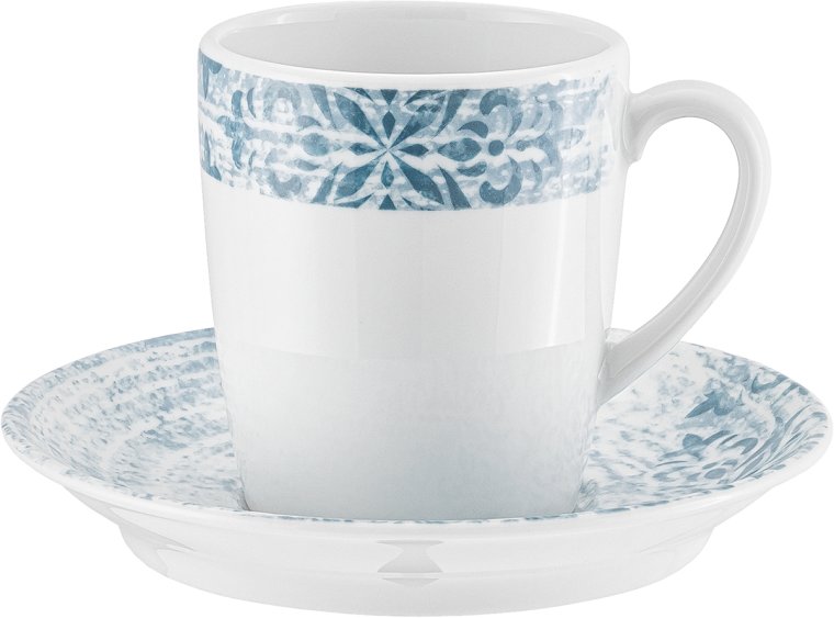 Obere hoch 0,25 l Shabby Chic 4 Porzellan