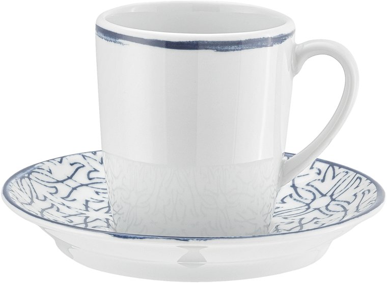 Untertasse Shabby Chic 5 Ø 139 mm Porzellan