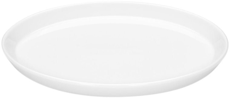 Teller flach oval coup 28x21cm / SCANDIC Porzellan