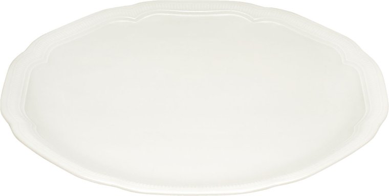Teller flach rund coup Relief 31cm / CREATE Porzellan