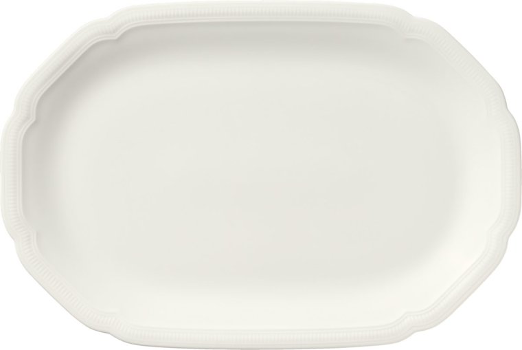 Servierplatte oval coup Relief 24x16cm / CREATE Porzellan