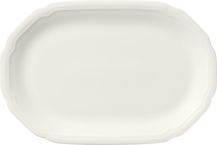 Servierplatte oval coup Relief 36x24cm / CREATE Porzellan